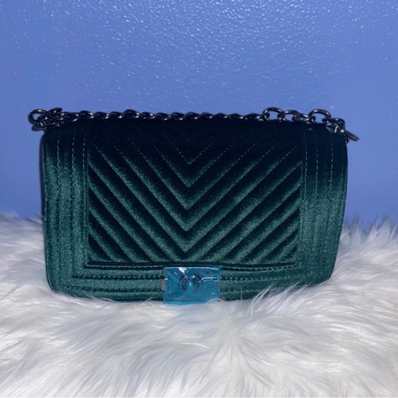 Bags Hunter Green Clutch Purse Poshmark